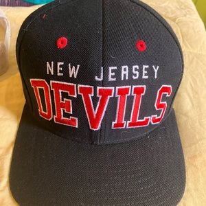 NJ devils hat